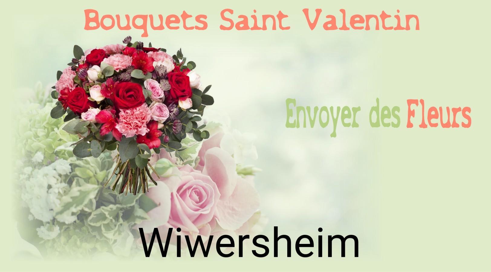 Roses de Saint-Valentin livrées à Wiwersheim